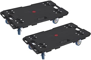 MECCANIXITY Furniture Dolly Furniture Movers with 4 Wheels 330lbs Capacity Moving Dolly for Heavy Furniture Goods Home Big Fl