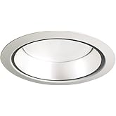Juno Lighting 27HZ-WH LED Tapered Downlight Cone trim, 6-Inch, White Trim with Haze