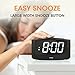 Case of 40,Reacher Digital Alarm Clock with USB Charger Port 6