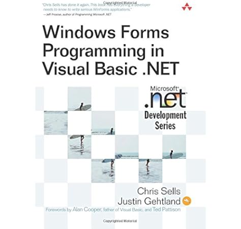 Windows Forms Programming In Visual Basic Net Sells Chris Ghetland Justin 9780321125194 Amazon Com Books