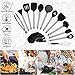 Kitchen Utensil Set, 21 Piece AILUKI Cook Utensil Set Silicone Cooking Utensil Set Stainless Steel Utensils Cookware Set, Great Kitchen Tools for Gift