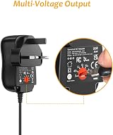 Zolt 36W Universal Power Adapter 3V-12V 10 DC Plugs 3000mA max view 4