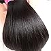ISEE Hair 8A Peruvian Remy Hair Silky Straight Hair Weave 100% Unprocessed Peruvian Straight Hair 3 Bundles Natural Color (18''&20''&22'')