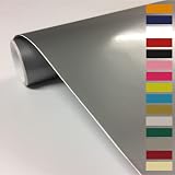 vgoltd Gloss Self Adhesive Vinyl Wrap Silver 60x1000 cm Furniture Sticker view 8