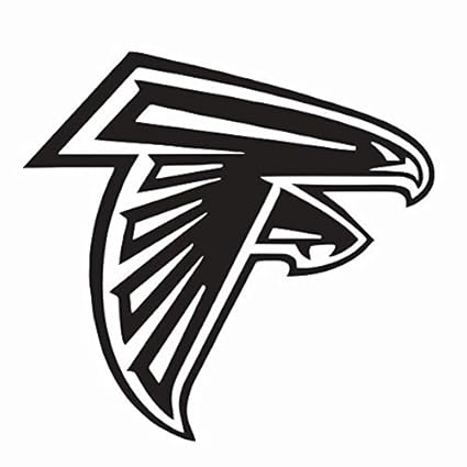 Amazoncom Atlanta Falcons Car Decal 3 Size Nfl Football