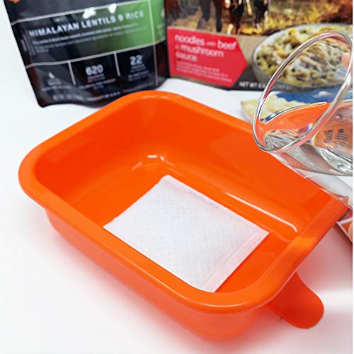 Yabul Large 80g Flameless Heater Heating Pack Set for Yabul Cooker Safe Fuel to Heat Warm MRE