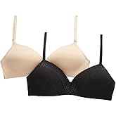 Self Expressions Women's SE0583 Convertible Wireless Bra - 2 Pack
