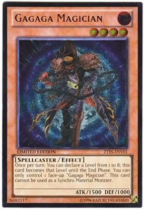 Amazon 遊戯王 英語版 Ztin Env01 Gagaga Magician ガガガマジシャン レリーフレア Limited Edition トレカ 通販