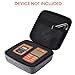 SKYNEW Case Compatible ThermoPro TP20/TP08/TP07, Wireless Remote Digital Cooking Meat Food Thermometer，Case Bag for Food Thermometers ，Waterproof Hard Case for Travel, Camp, and BBQ, Light Grey