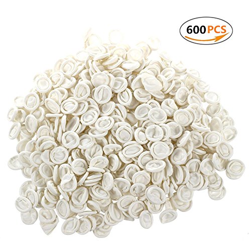 Finger Cots Medium Latex Free Finger Cot Disposable Anti Static Rubber Fingertips Protective Finger Gloves 600 Pcs - Thumbnail 7