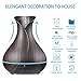 NEXGADGET 400ml BPA Free Ultrasonic Aromatherapy Essential Oil Diffuser - Cool Mist Humidifier for Home,Office,Spa&More - Wood Grain