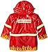 Kidorable Boys' Little Fireman All Weather Waterproof Coat, Red, 5/6