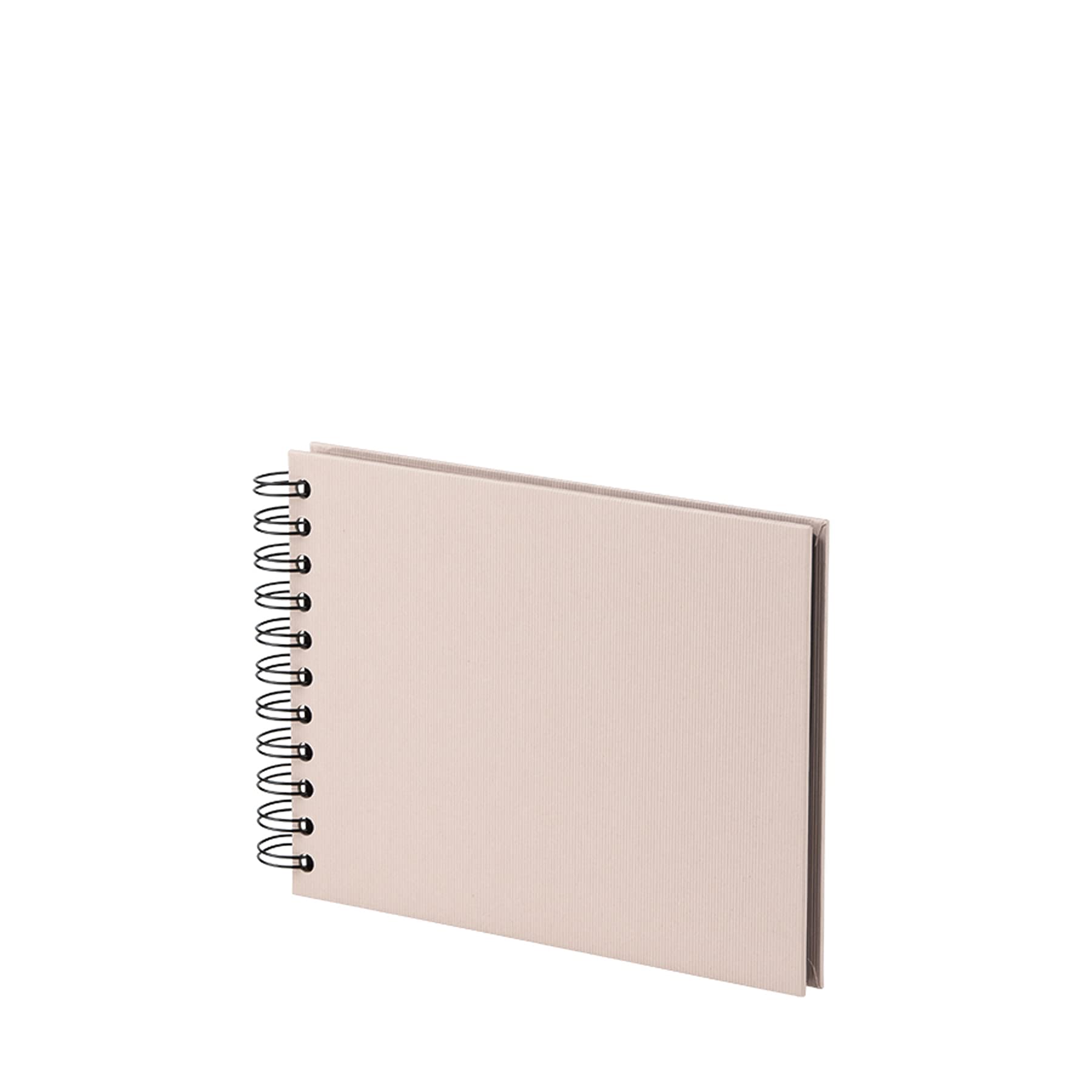 Rössler S.O.H.O. 145 x 195mm Wiro Bound Photo Album 40 Sheets- Powder