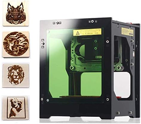 Slinlu 1500mw Engraver Printer Machine DIY USB CNC Router Cutting Carver Off-line Operation for Win 7/8/10/XP, iOS 9.0, Android 4.0