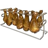 King Kooker #12WR 12-Slot Leg and Wing Grill Rack for Poultry
