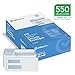 #10 Double Window Envelopes - 550 Per Box - SELF SEAL - Security Envelopes - Designed for Business Statements, QuickBooks Invoices, and Legal Documents - Peel & Seal - 4 1/8