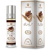 Al-Rehab Choco Musk Concentrated Perfume Rollerball for Unisex, 0.2 Ounce