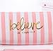 FreedI Canvas Pencil Case Pouch Zipper Closure Cosmetic Makeup Bag Cute Pen Stationery Holder