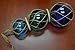 Reproduction Trio Color Glass Float Fishing Ball Buoy 3