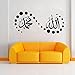 DKmagic Islamic Muslim Mural Art Removable Calligraphy PVC Decal Wall sticker Home Decor (A)