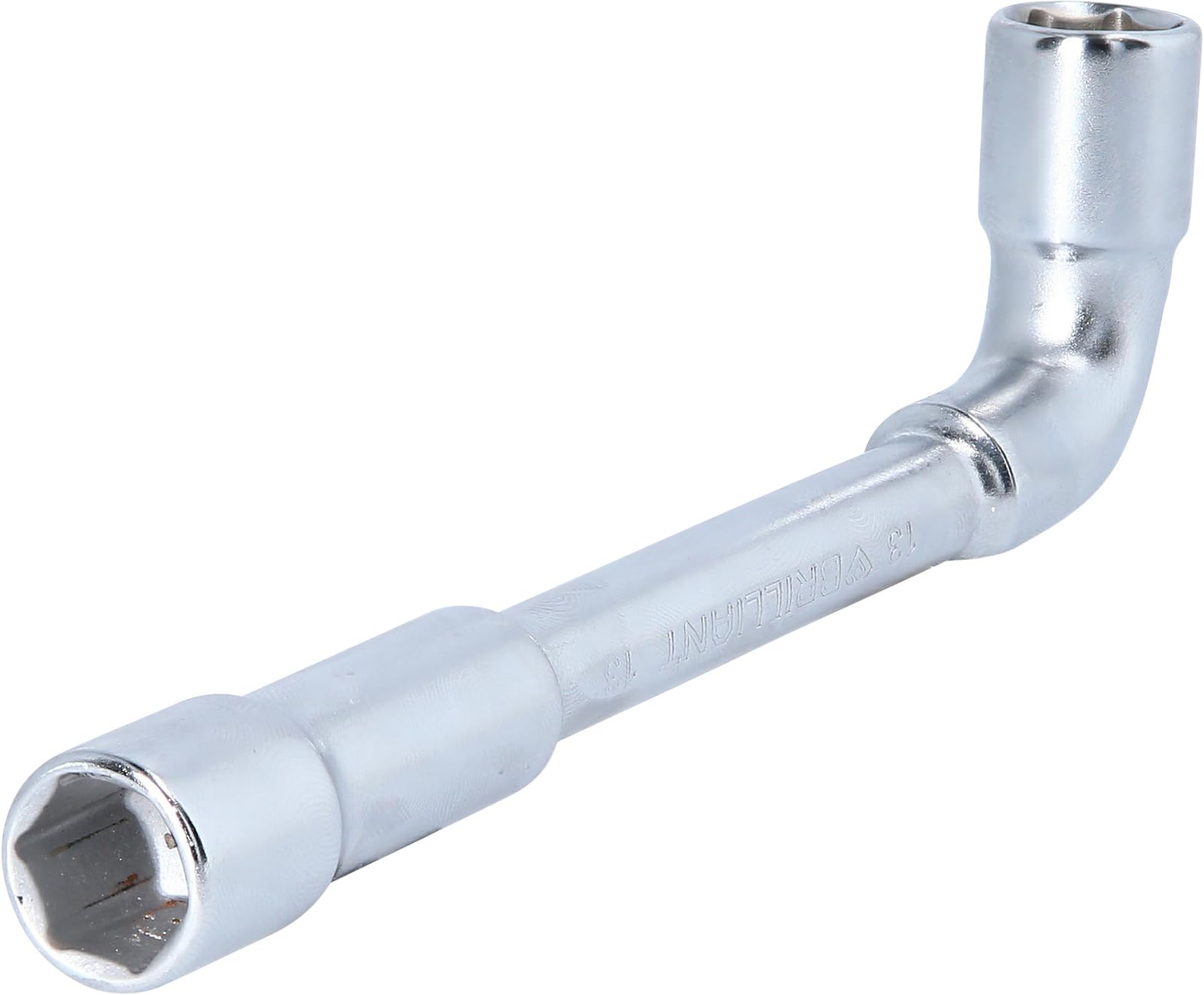 BRILLIANT TOOLS BT015013 Double Socket Wrench, Offset, 13 mm [Powered by KS Tools]