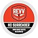 Revv NO SURRENDER & Napalm Coffee DARK Roast Variety Sampler Extra Bold 48 K-Cups for Keurig Brewers