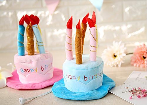 ペットキャップ 大型家電 激安超特価 新作製品 世界最高品質人気 正規品送料無料 Home ジュエリー S 楽器 音響機器 ペット服アクセサリー B07ftmp81p 中小犬 犬と猫 誕生日ケーキキャップ Diki ブルー 猫 100 品質保証