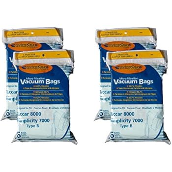 EnviroCare 24 Riccar Simplicity Type B Microfiltration Vacuum Cleaner Bags