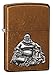 Zippo Buddha Emblem Toffee Pocket Lighter