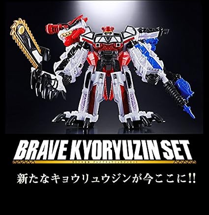 Amazon Co Jp 獣電戦隊キョウリュウジャーブレイブ カミツキ合体 ブレイブキョウリュウジンセット ホビー