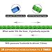 POYINRO Expandable Garden Hose, Strongest Expanding Garden Hose on The Market with Triple Layer Latex Core & Latest Improved Extra Strength Fabric Protection for All Your Watering Needs (Green, 75)