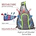 SEEU Sling Bag Backpack for Women Men, Lightweight Chest rope bag one strap crossbody shoulder backpacks for GYM Travel