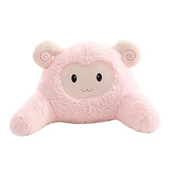 Bedding Firstsight Cute Rabbit Backrest Pillow Plush Child Bed