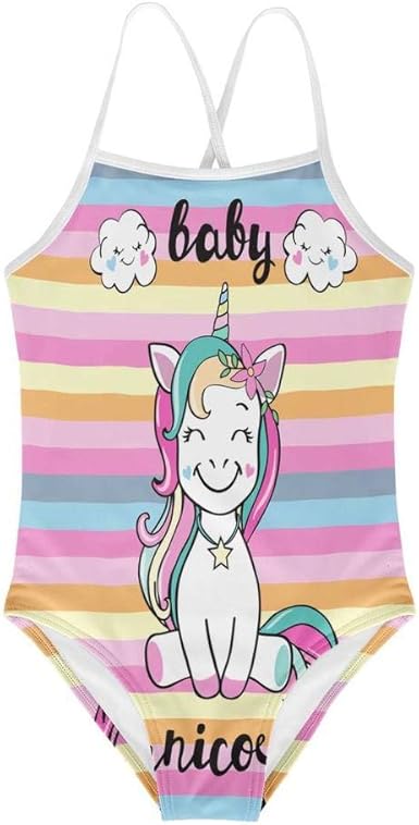 baby unicorn bathing suit