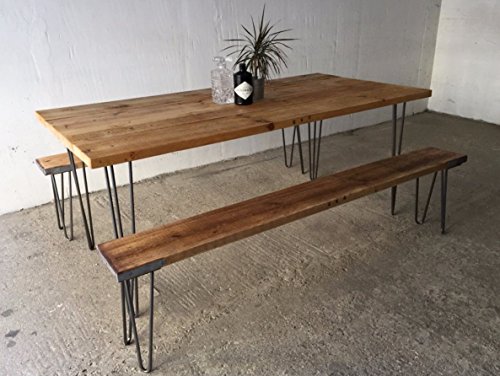 Hairpin Legs Cofee Table Metal Material （28" 2Rod 1/2" Black Set of 4）By Mrhardware - Thumbnail 3