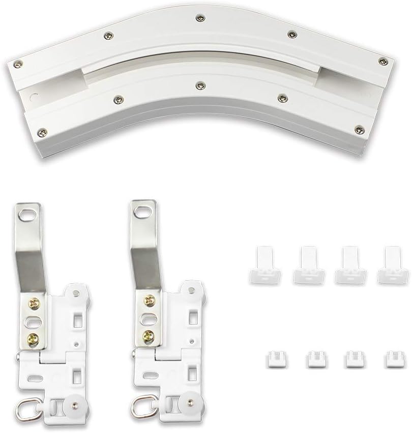 Zemismart 135 Degree Corner Tracks Connecter For Motorized Curtain