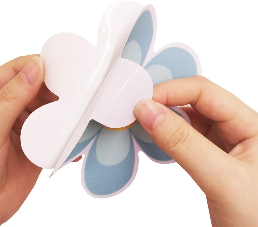 Fit For Bathroom Bath Tub Colorful Daisy Appliques Adhesive Decals For Your Familys Safety Aifuda 22 Pcs Floral Non Slip Bathtub Stickers With 1 Tub Stopper Shower Room Bath Home Kitchen