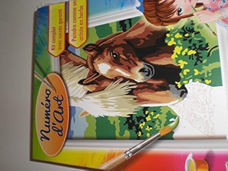 Innovakids Malen Nach Zahlen - Pferd und Fohlen - 18 x 24 cm