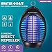 HUNTER COAST Tactical Led Flashlight Portable Bright Handheld Zoomable Torch Flashlights (Black-1)