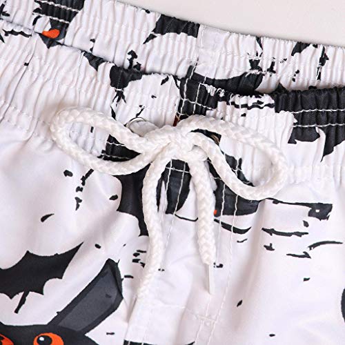 Simayixx Shorts for Men Plus Size, Teens Splashing Ink Swim Trunk Swimming Beach Swimwear Suit Quick Dry Bathing Pockets Tops