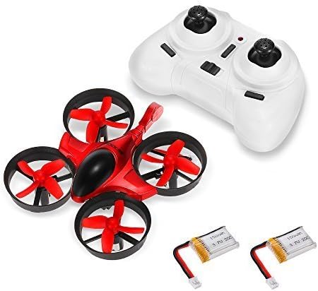 Mini Rc Quadcopter - Goolrc T36 Drone 2.4G 4 Channel 6 Axis With 3D Flip Headless Mode One Key Return Nano Copters Rtf Mode 2 With Bonus Battery For Kids Children