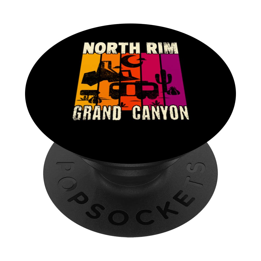 North Rim Grand Canyon Camping PopSockets Swappable PopGrip
