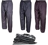 Andrew Scott Men's 3 Pack Super Light Woven Pajama Sleep Lounge Pants (3 Pack - Various Assorted Plaids