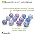 Lacrosse Ball - NCAA NFHS Certified - Multi Color
