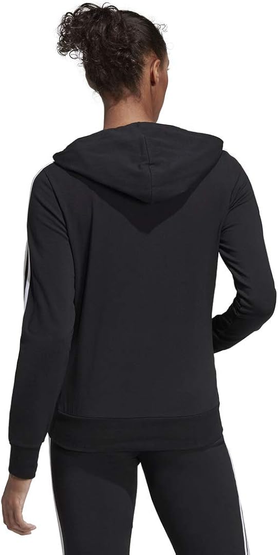 adidas Women's Essentials 3-Stripes Hoodie: Clothing