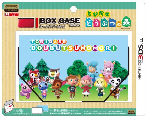 Animal Crossing Box PP Case for Nintendo 3DS XL -Gathering Character-