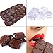 4 Pcs Silicone Chocolate Molds, Non-Stick Break-Apart Protein and Energy Bar, Ice Cube Tray Candy Mold Kitchen Baking Mould