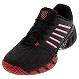 K-Swiss Juniors` Bigshot Light 3 Tennis Shoes Black and Lollipop ()
