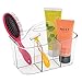 iDesign Clarity Bathroom Shower Caddy Tote for Shampoo, Conditioner, Soap - Clear