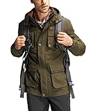 Sportown® Men's Fashion New Parka Wind-and Water- Resistant Winter Jacket